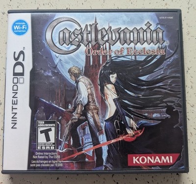 Castlevania: Order of Ecclesia - Nintendo DS with manual and some inserts