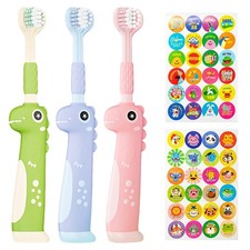 Toothbrush, Ultra Soft Bristles Baby Toothbrush for Ages 1-12 Years, Efficien...