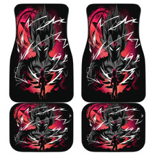 Dragon Ball Car Floor Mats Vegeta Dragon Ball Dark Theme Cartoon Car Floor Mat