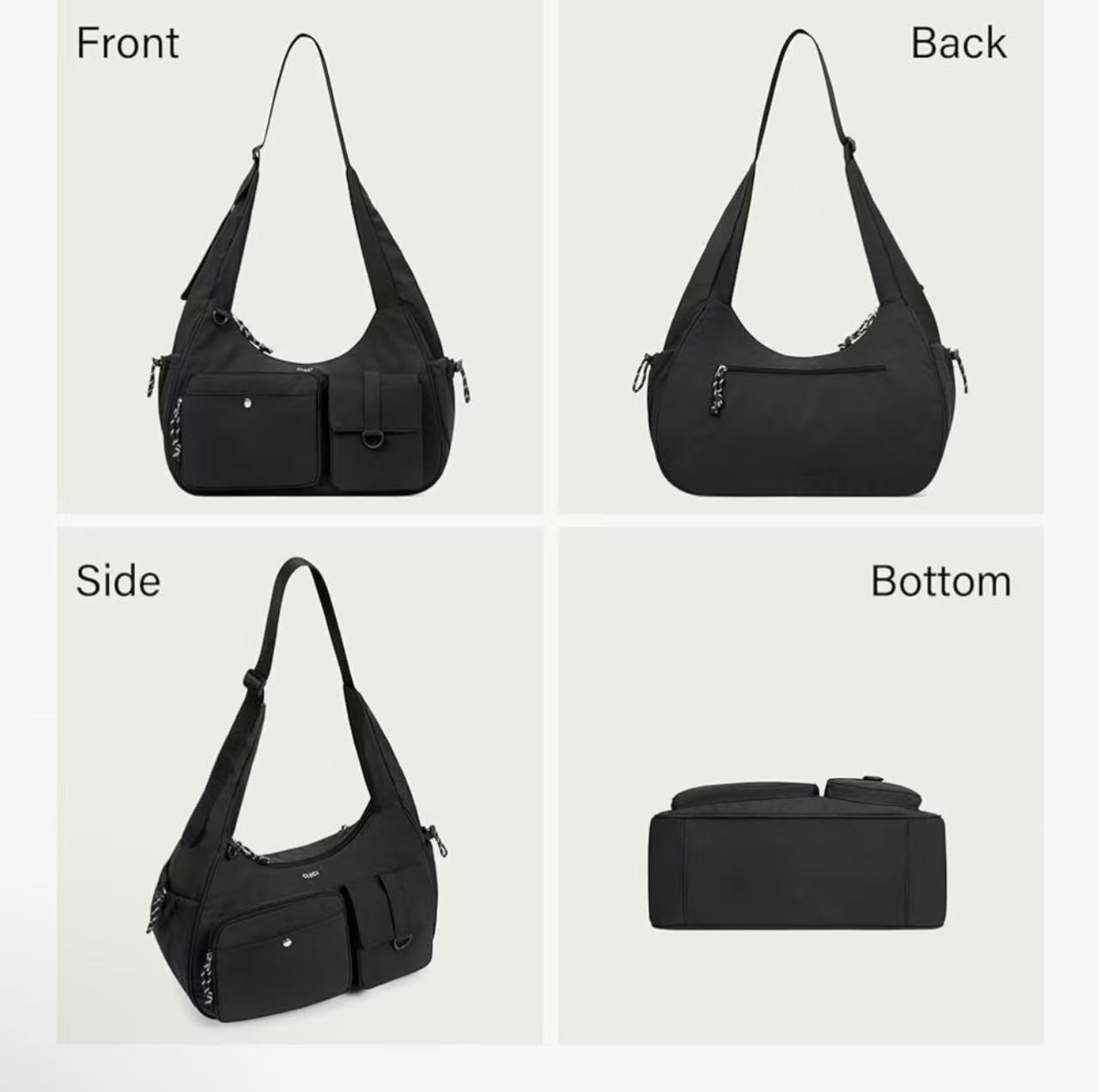 CLUCI Crossbody Bags for Women, Travel Large Purse Waterproof Shoulder Handbags