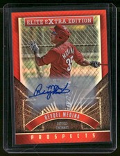 2015 Panini Elite Extra Edition #142 Reydel Medina Autographed Prospects