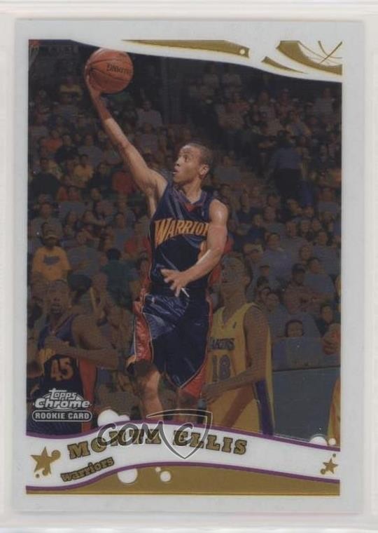 2005-06 Topps Chrome Monta Ellis #215 Rookie RC