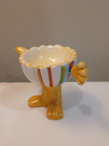 Coupe oeuf de clown avec bras et mains élastiques - Photo 2/6