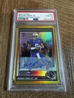 2024 Score Michael Penix JrAutograph Gold Zone /50 Psa 10