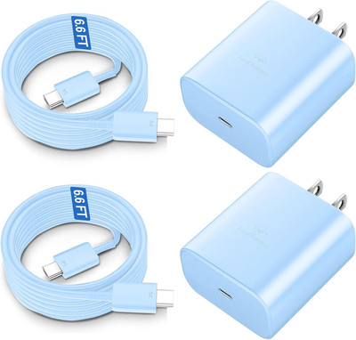 Super Fast Charger USB C, 45W Type C Charger Fast Charging Cable Block for Samsu