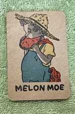 1930s Old Maid by Russell Library Of Games Replacement Card Melon Moe