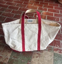 VTG LL Bean Boat And Tote Bag Large C