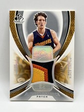 2005 SP Game Used Edition Authentic Fabric Patch Mike Dunleavy /75 Warriors 