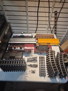 Bachmann Big Haulers Thunderbolt Express Train Set G-Scale RUNS, NEEDS TRANSFORM