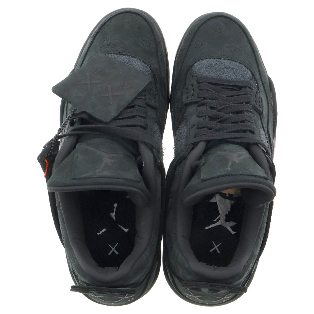 NIKE x KAWS AIR JORDAN 4 RETRO BLACK 930155-001 COWS LOW CUT NIKE x KAWS AIR JORDAN 4 RETRO BLACK 930155-001 COWS LOW CUT