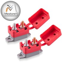 2 PCS DC 12V - 24V 30Amp Automatic Reset Circuit Breaker for Car, ATV, RV, Ship