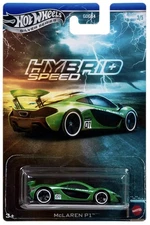 HOT WHEELS MCLAREN P1 HYBRID SPEED SILVER SERIES