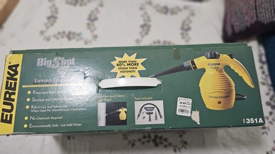 #ad #ad Eureka Big Shot Enviro Steamer 351A Handheld Pressurized Steam Cleaner NOS $35.00