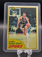 1981-82 Topps - George Gervin #37 San Antonio Spurs HOF