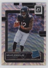 2022 Panini Donruss Optic Rated Rookie Wave Prizm /300 Velus Jones Jr #230 11yh