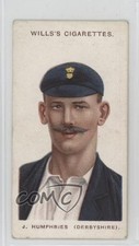 1908 Wills Cricketers Tobacco Large S John Humphries #6