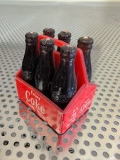 Vintage Coca Cola Mini 6 Pack Bottles