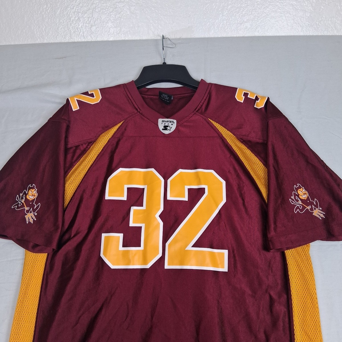 Vintage Arizona State Sun Devils ASU Football 32 Jersey Men XL