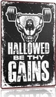 Vintage Gym Motivational Tin Metal Signs Home Décor 8x12 Workout Fitness Room Gy