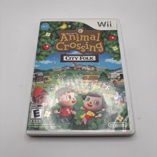 Animal Crossing: City Folk (Nintendo Wii) Case + Manual (NO GAME)