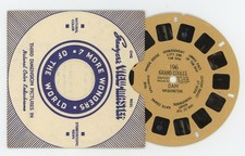 Grand Coulee Dam Washington 1940's Sawyer's Tan View-Master Reel 196
