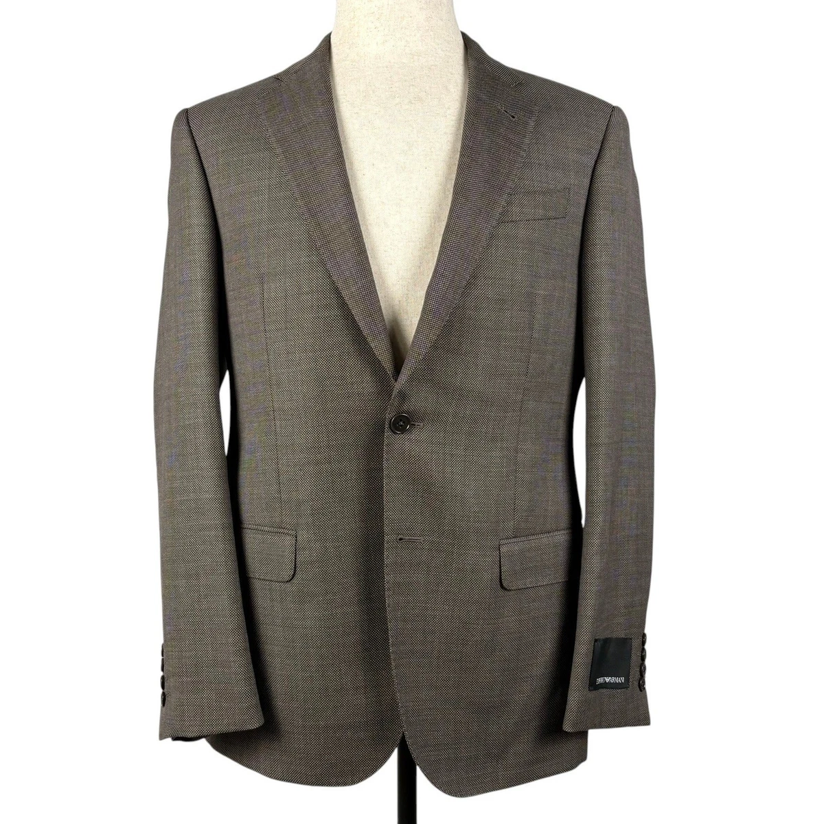 スーツ EMPORIO ARMANI khaki WOOL RAYON Suits 50 Emporio Armani Wool Suits & Blazers for Men for sale | eBay