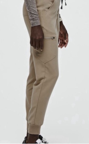 FIGS Damen Zamora Jogger Scrub Pants / Tan, Latte - Größe: Small - Bild 7 von 8