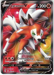 Lycanroc V (Full Art) 187/203 Evolving Skies