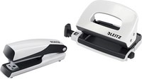 Leitz HeftgeräT- & Locher-Set Mini Nexxt Wow, Perlweiß 1 Bis 24 Stk