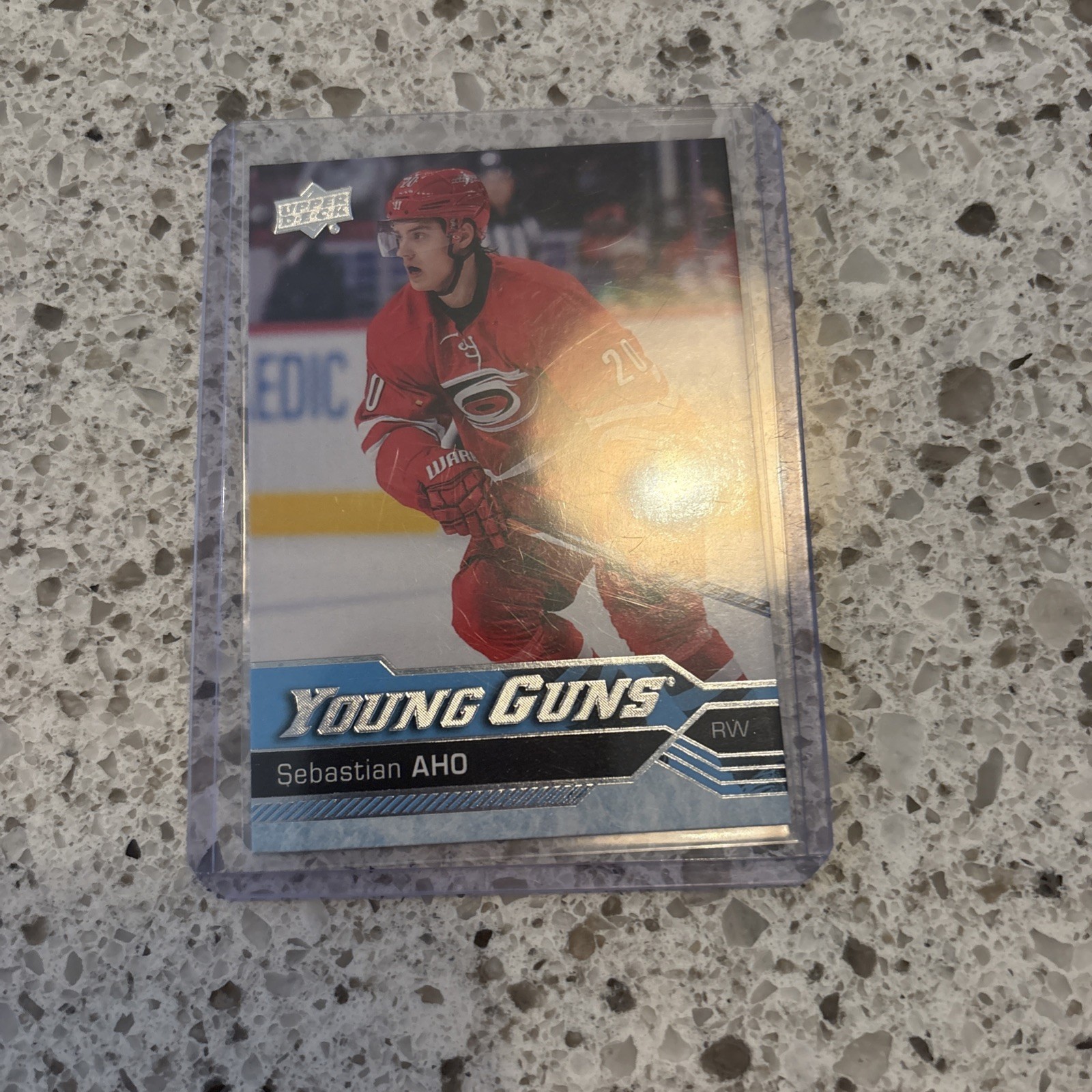 2016-17 Upper Deck - Young Guns Sebastian Aho #210 (RC)