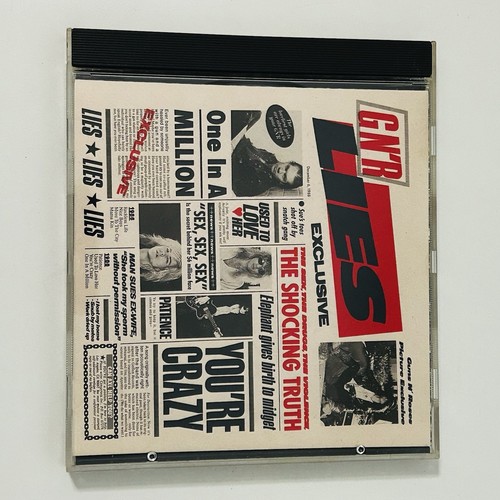 Guns N Roses G N R Lies CD 1988 Geffen Records Rock N’ Roll - Picture 2 of 16