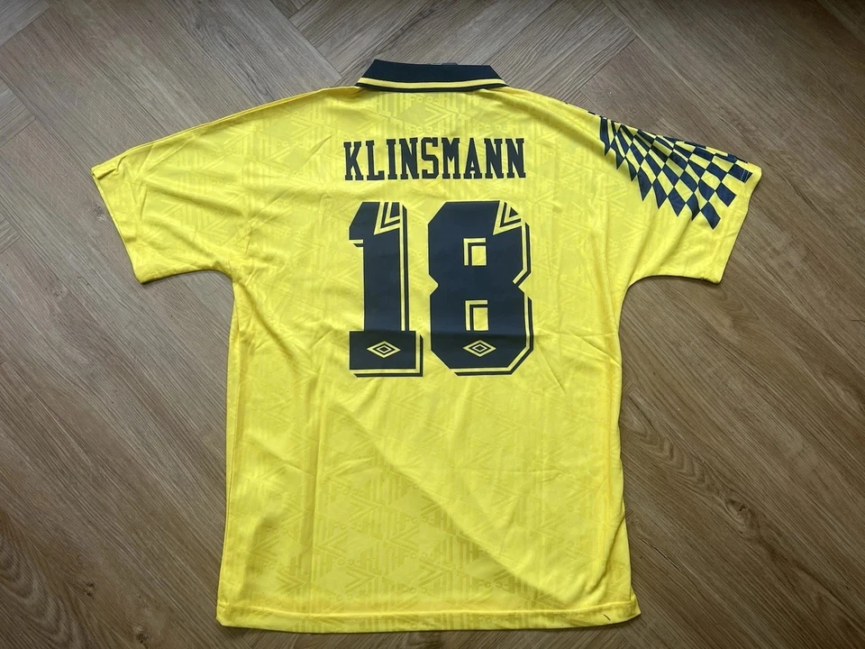 Tottenham Hotspur Jurgen Klinsmann 18 away shirt - 1991-1995 - Medium mens  - Image 3 of 4