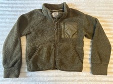 Athleta Girl Cozy Sherpa Full Zip Jacket SZ XL