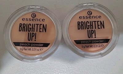 Lot Of 2 Essence Brighten Up! Peach Powder - 10 Peach Me Up!