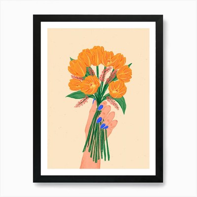 First Spring Art Print Framed Wall Art Poster Canvas Print Picture