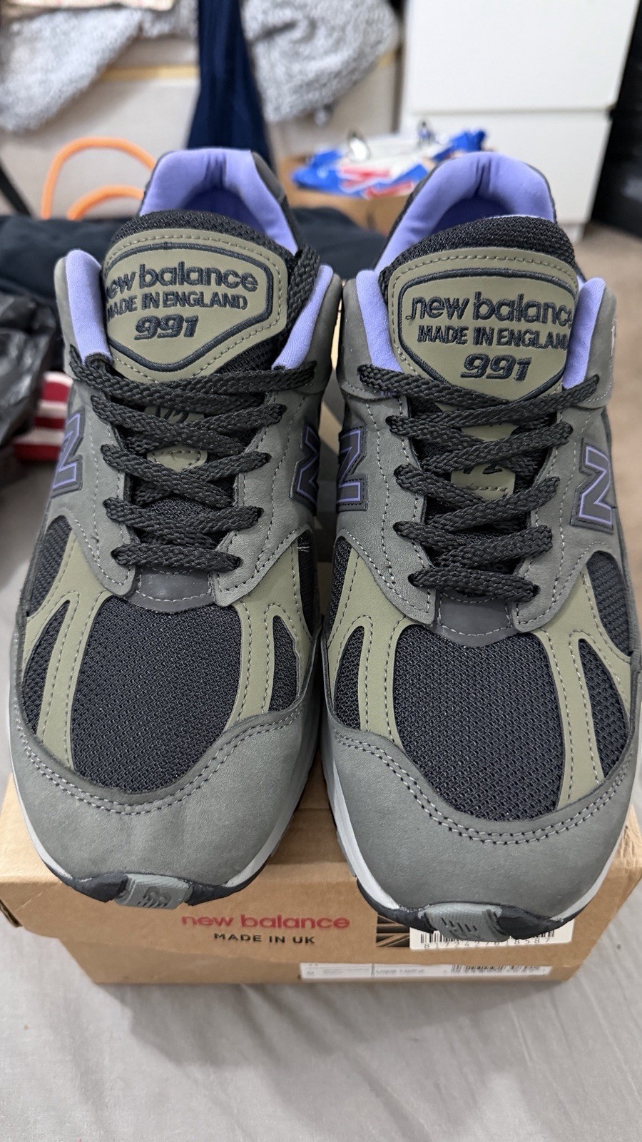 New Balance 991v2   MiUK Magnet Corsican Blue Men’s UK 9 EU 43