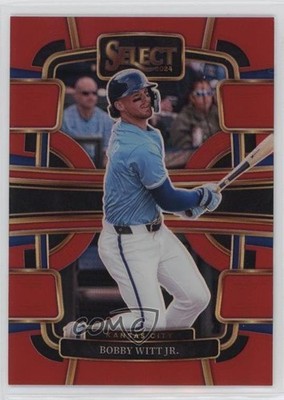 2024 Panini Select Concourse Red Prizm 69/149 Bobby Witt Jr #84 b4d