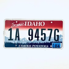 2016 United States Idaho Ada County Passenger License Plate 1A 9457G