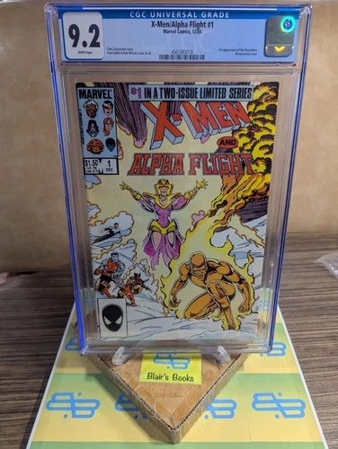 X-MEN/ALPHA FLIGHT #1, 2 CGC-Grades 9.2 [1985] Two Part Graded Miniseries; LOKI