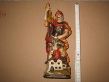 Wachsfigur St. Florian Heiliger Wachskunst ca 28cm figur Wachskammerl
