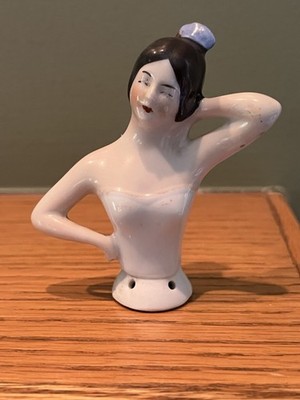 Antique German Porcelain Half-Doll