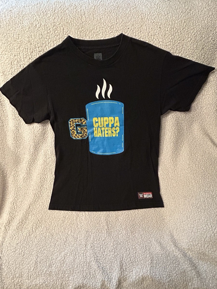 WWE Authentic Enzo Amore Big Cass Cuppa Haters Adult Medium Black