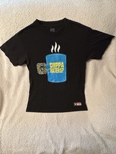 WWE Authentic Enzo Amore Big Cass Cuppa Haters Adult Medium Black T-Shirt