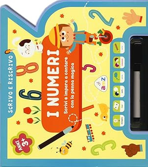 Die Zahlen. Ich schreibe und schreibe um. Ediz. illustriert. Con Gadget [Boardbook]
