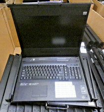 Philips Acnodes MKD6117 17 Rackmount LCD Console Keyboard Drawer KVM 1U