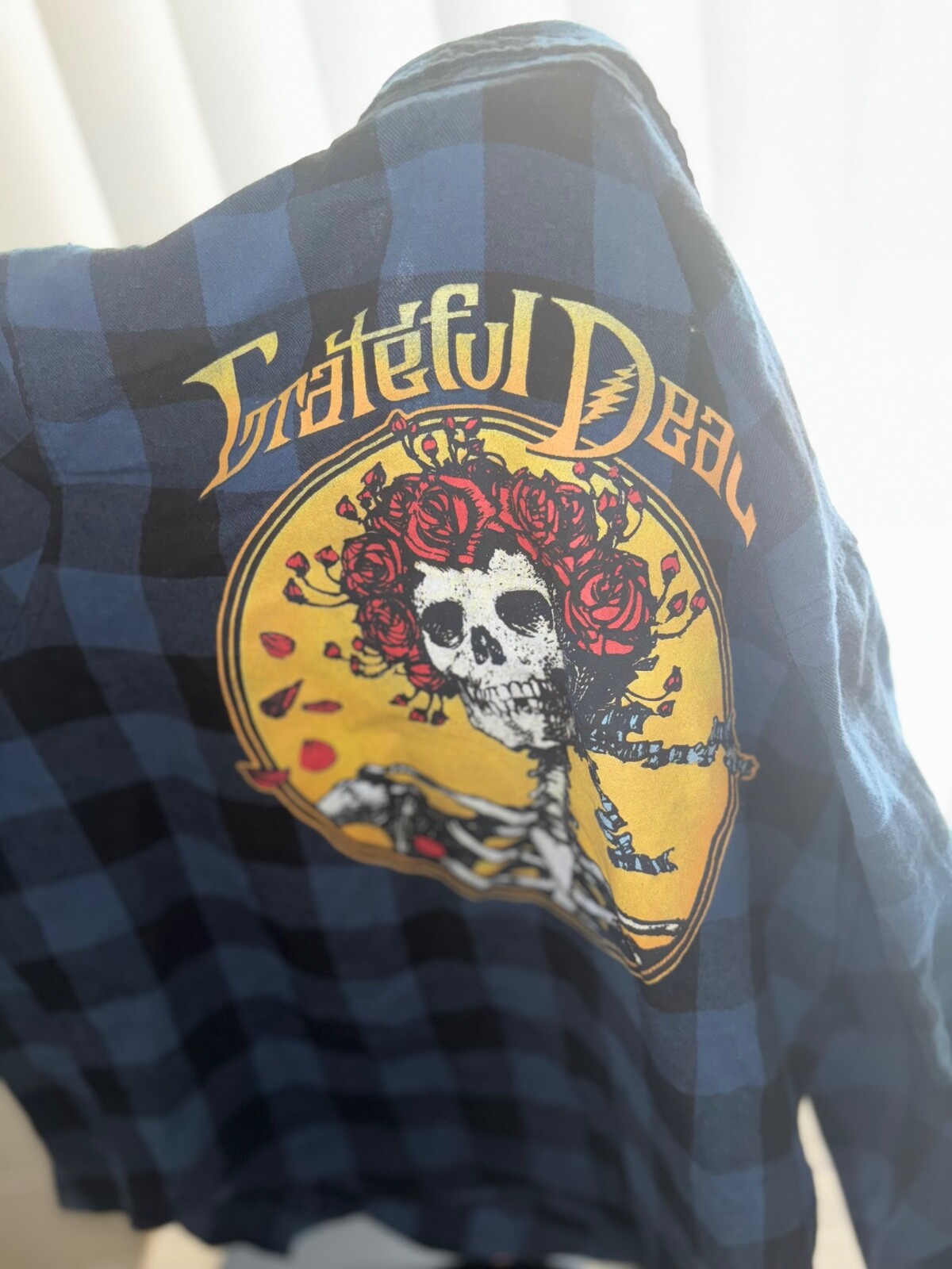 Grateful Dead Long Sleeve T-Shirt For Men Medium Size