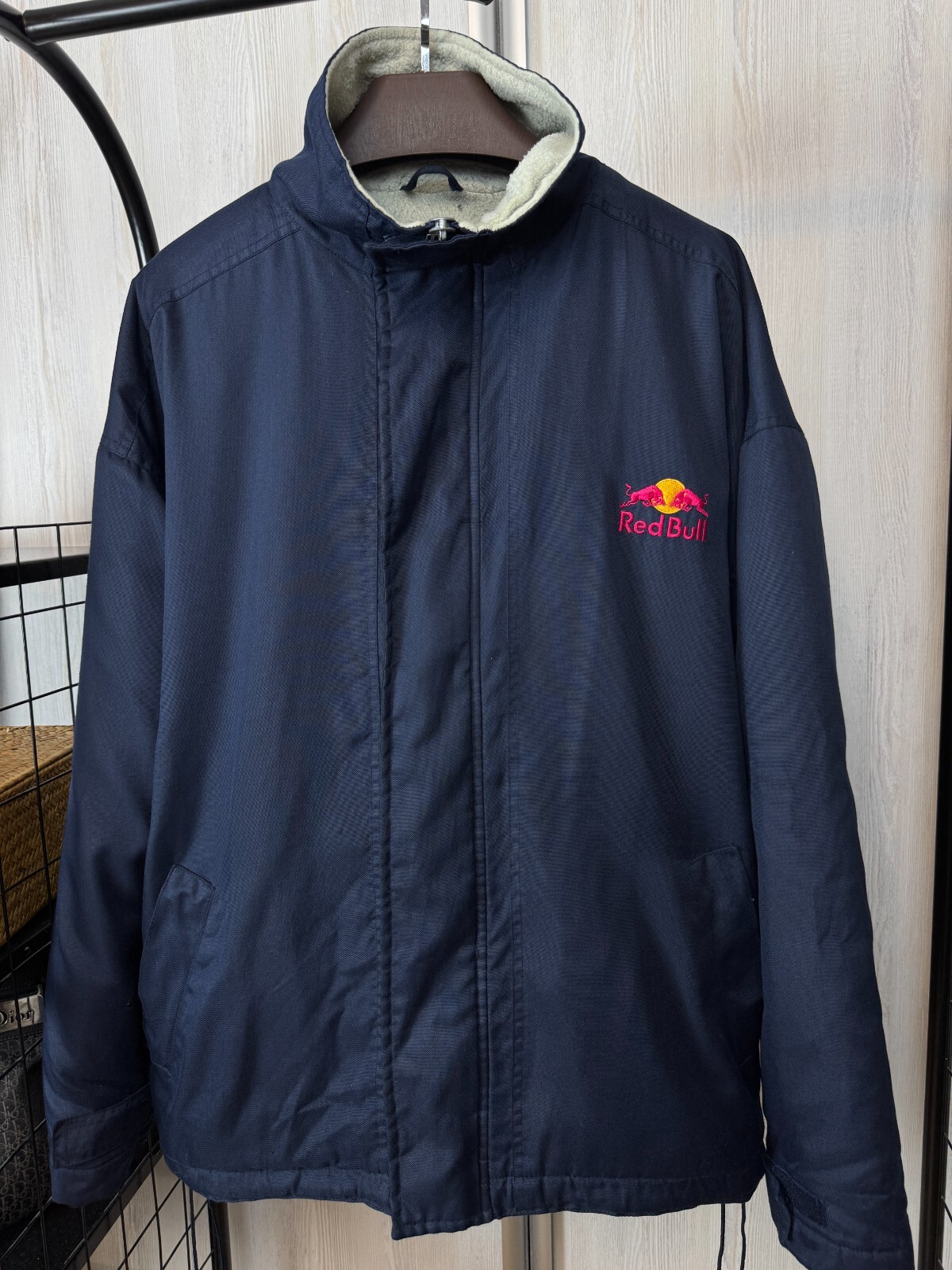 Red Bull Energy Wear vintage big logo racing jacket opti