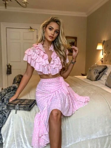 Pink Skirt Suits for Women