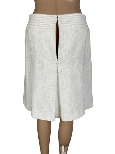Chanel Pleaded Skirt Cotton Tweed size 38 - Picture 12 of 18