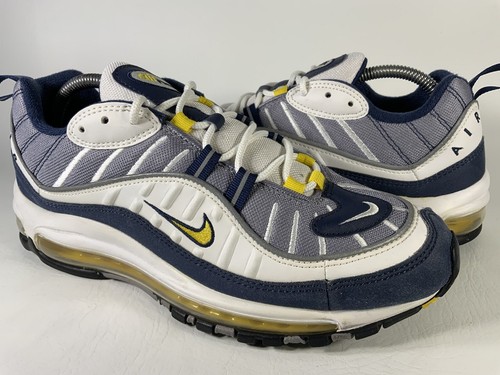 Nike Air Max 98 Tour Yellow Blue White 